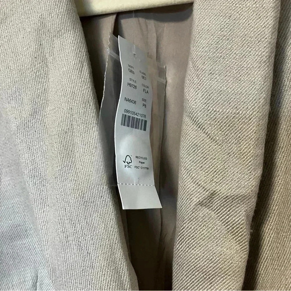 NWT J. Crew Parke Linen blend blazer  jacket - Picture 3 of 7